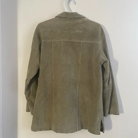 Cleo Olive Green Jacket - Picture 2 of 3